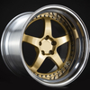 2- Piece Aluminum Car Wheel For Honda