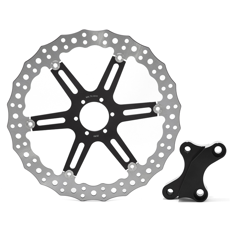 Motorcycle 381MM Brake Disc and Caliper Bracket for Victory Vegas Judge / Indian Super Chief Limited
