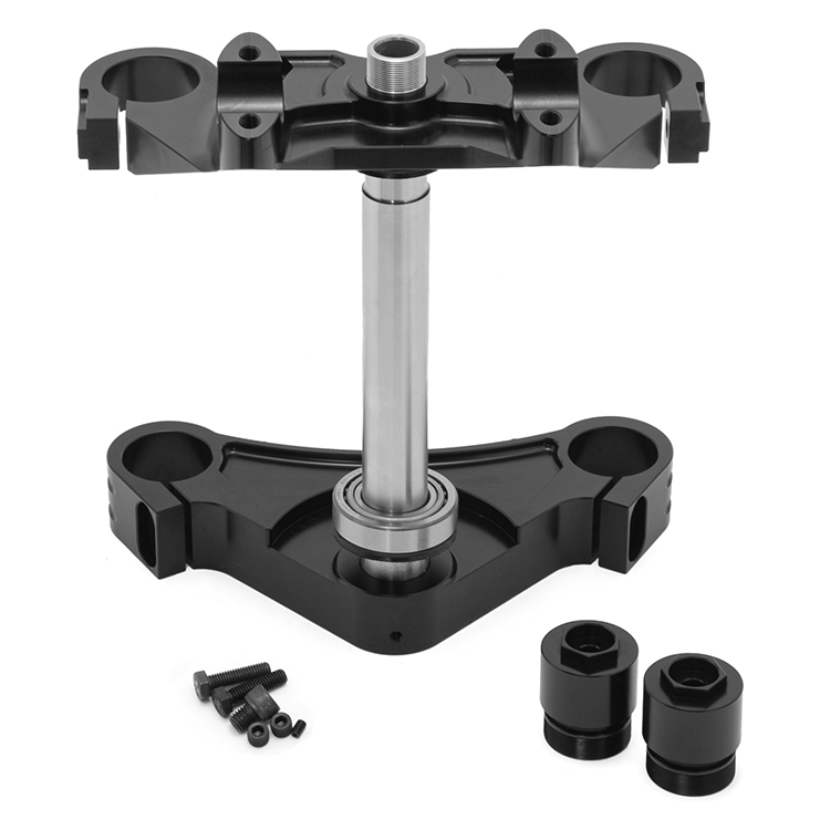 Custom 4 Degree 6 Degree Motorcycle Raked Triple Tree Kits