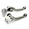 Customized aluminum dirt bike brake and clutch levers